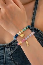 Load image into Gallery viewer, Nautical Multi-Color Beaded Bracelet Set