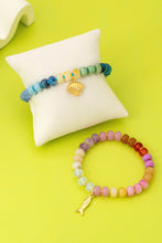 Load image into Gallery viewer, Nautical Multi-Color Beaded Bracelet Set
