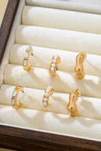 Load image into Gallery viewer, Pearl Luxe Hoop Trio