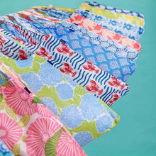 Load image into Gallery viewer, LEMON BLOSSOMS blu Bag Reusable Shopper Tote
