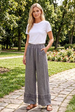 Load image into Gallery viewer, Shirred Channel Italian Pants