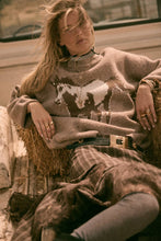 Load image into Gallery viewer, Full Gallop Jacquard Oversize Horse Sweater
