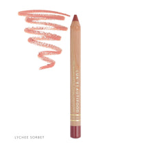 Load image into Gallery viewer, Natural Lipstick Crayon in Lychee Sorbet