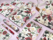 Load image into Gallery viewer, Peonies A6 Passport Notebook