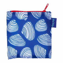 Load image into Gallery viewer, CLAMSHELLS NAVY blu Bag Reusable Shopper Tote