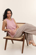 Load image into Gallery viewer, Linen Tie-Back Tank