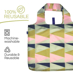 ZURI blu Bag Reusable Shopper Tote