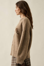 Load image into Gallery viewer, Full Gallop Jacquard Oversize Horse Sweater