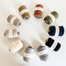 Load image into Gallery viewer, Flax &amp; Twine 3/8&quot; Velvet Ribbon - 30 Yards: Pearl