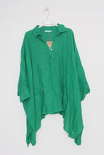 Load image into Gallery viewer, 100% linen tunic REF. 11645: Taupe