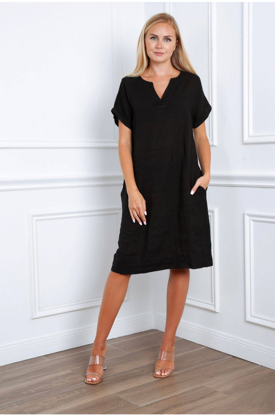 Simple Linen Dress