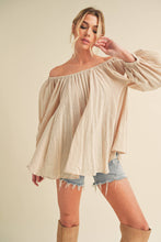 Load image into Gallery viewer, Nately Off Shoulder Tunic Dress