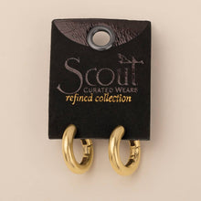Load image into Gallery viewer, Refined Earring Collection - Stellar Hoop/Gold