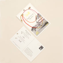 Load image into Gallery viewer, Mixed Media Wrap Bracelet/Necklace - Love/Rhodocrosite/Gold