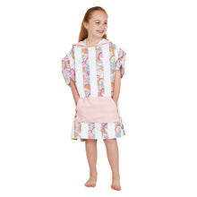 Load image into Gallery viewer, Dock &amp; Bay Kids Poncho - Kids - Pink Power: Age 7 to 10