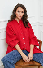 Load image into Gallery viewer, 100% Linen Shirt REF. 2858: Duck Green