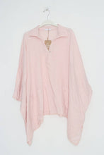 Load image into Gallery viewer, 100% linen tunic REF. 11645: Taupe