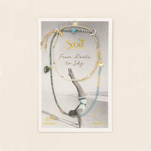 Load image into Gallery viewer, Mixed Media Wrap Bracelet/Necklace - Transformation/African