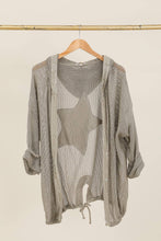 Load image into Gallery viewer, Open Weave Cotton Cardigan