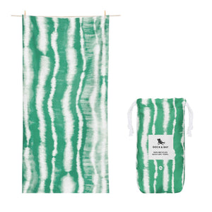 Dock & Bay Quick Dry Towels - Tie Dye - Mellow Meadow: Extra Large (78x35")