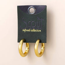 Load image into Gallery viewer, Refined Earring Collection - Med Stellar Hoop/Gold