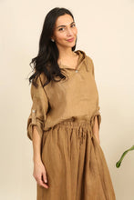 Load image into Gallery viewer, Linen Hooded Jacket