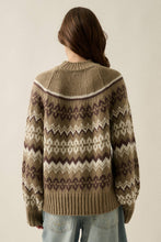 Load image into Gallery viewer, Shetland Slopes Fair Isle Mock-Neck Sweater