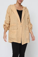 Load image into Gallery viewer, Linen Jacket