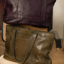 Load image into Gallery viewer, Carmen Handcrafted Leather Tote