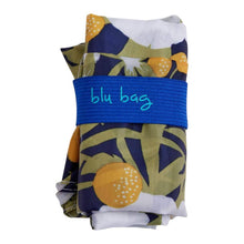 Load image into Gallery viewer, ANEMONE POPPY blu Bag Reusable Shopper Tote