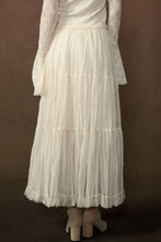 Load image into Gallery viewer, Tulle Tiered Ruffle High-Waist Maxi Skirt