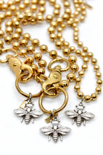 Load image into Gallery viewer, Queen Bee Convertible Gold Chain Necklace