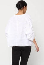 Load image into Gallery viewer, 3/4 Sleeve Linen Blouse