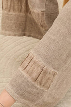 Load image into Gallery viewer, Shirred Channel Italian Pants