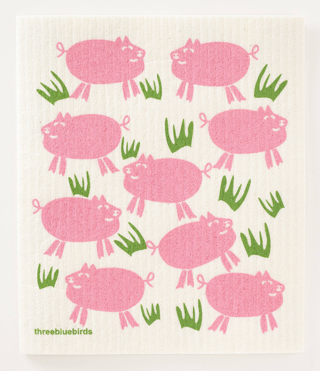 Piggies Swedish Dishcloth