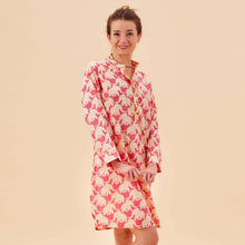 Load image into Gallery viewer, ELEPHANTS PINK Night Shirt: XL