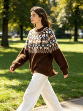 Load image into Gallery viewer, Jacquard Knit Sweater