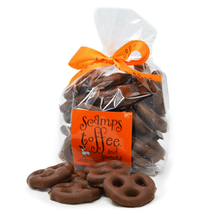 4oz Chocolate Covered Mini Pretzels: Milk Chocolate Pretzel