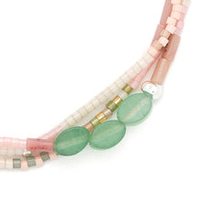 Load image into Gallery viewer, Mixed Media Bracelet - Optimism/Green Aventurine/Silver