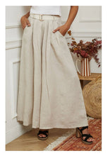 Load image into Gallery viewer, Wide Leg Linen Pants