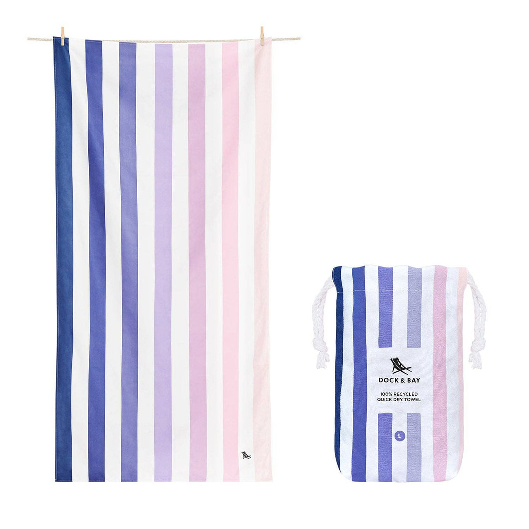 Dock & Bay Quick Dry Towels - Summer - Dusk to Dawn: Large (63x35