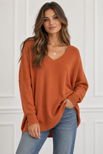 Load image into Gallery viewer, Everyday V-Neck Knit Sweater