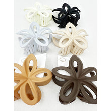 Load image into Gallery viewer, Cut Out Plumeria Hair Claws Clips