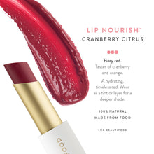 Load image into Gallery viewer, Lip Nourish™ Sheer Lipstick - Cranberry Citrus