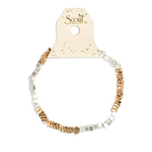 Load image into Gallery viewer, Mini Metal Stacking Bracelet - Gold/Silver