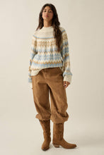 Load image into Gallery viewer, Acid-Wash Denim Low-Rise Wide-Leg Barrel Jeans