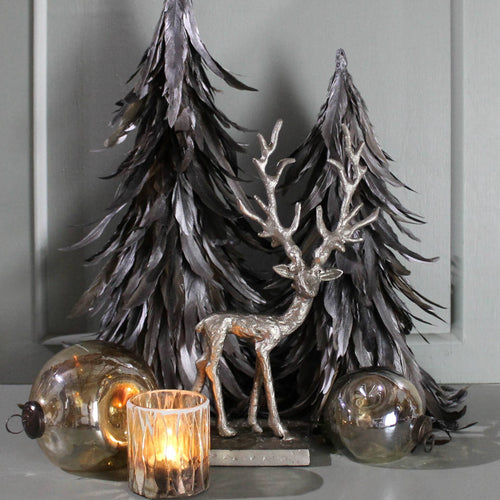 Feather Tree, Silver - Med