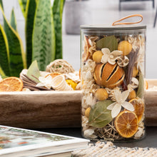 Load image into Gallery viewer, Lemon Zest &amp; Thyme Potpourri Jar