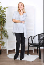 Load image into Gallery viewer, Ruffled Linen Tunic