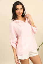 Load image into Gallery viewer, Linen Hooded Jacket